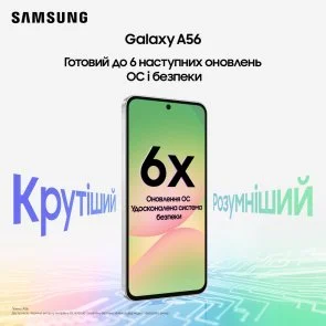 Фото: Смартфон Samsung Galaxy A56 5G A566 8/256GB Graphite (SM-A566BZKCEUC) № 13 | KTC