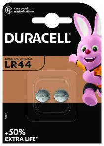 Батарейка Duracell LR44 BL/2 (5004347)