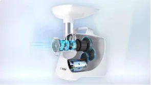 Фото: Електром'ясорубка Bosch MFW3520W № 13 | KTC
