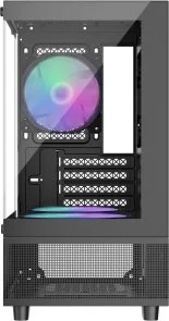 Фото: Корпус 1stPlayer Mi2-A-BK-2F7R-1F7 Black with window № 3 | KTC