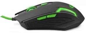 Фото: Миша Esperanza MX205 FIGHTER Black/Green (EGM205G) № 3 | KTC