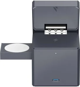 Фото: Бездротова зарядна станція Anker MagGo Wireless Charging Station Cube 3in1 15W Black (Y1811G11) № 3 | KTC