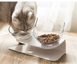 Фото: Годівниця Lapka Double cat food bowl (WF060) № 13 | KTC