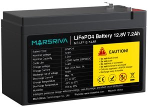 Батарея для ДБЖ Marsriva MR-LFP12-7-LAR 12.8V 7.2Ah
