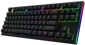Фото: Клавіатура Hator Gravity X TKL Aurum Orange Linear US Black (HTK550) № 2 | KTC