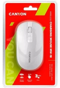 Фото: Миша Canyon CNS-CMSW18PW White № 5 | KTC