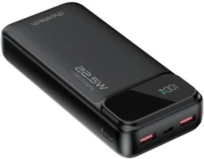 Фото: Батарея універсальна Choetech B729 20000mAh 22.5W Black № 2 | KTC