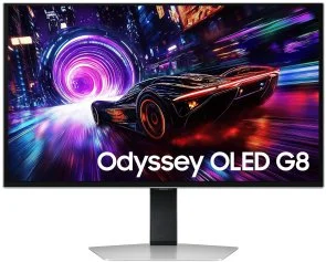 Фото: Монітор Samsung Odyssey OLED G8 G81SF Silver (LS27FG812SIXUA) - 27" OLED / 3840×2160 / 240 Гц / AMD FreeSync Premium Pro / Pivot / HAS № 2 | KTC