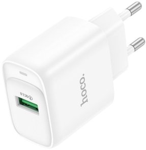 Зарядний пристрій Hoco C140A Smart 18W White (6942007627795)