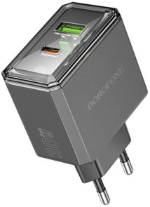 Зарядний пристрій BOROFONE BAS32A Treasure 30W Black (6941991110641)