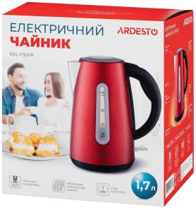 Електрочайник Ardesto EKL-F300R