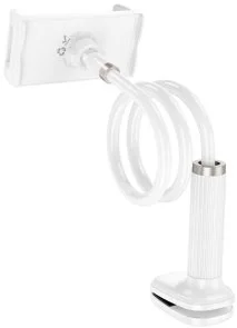 Фото: Універсальний тримач Hoco HD10 Bamboo Lazy Stand White (6942007639231) № 2 | KTC