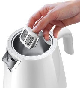 Електрочайник DeLonghi Eclettica SpecialTea White (KBY 2011 W)