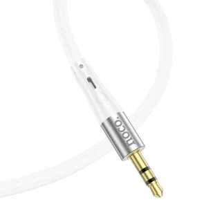 Фото: Перехідник Hoco UPA22 Lightning M / Jack 3.5mm 1m White (6931474769480) № 2 | KTC