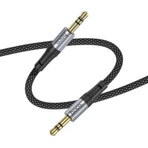 Кабель Hoco UPA26 Jack 3.5mm / Jack 3.5mm 1m Black (6942007608800)