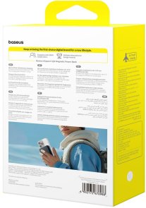 Батарея універсальна Baseus Airpow II Qi2 Magnetic 10000mAh 22.5W Cosmic Black with Simple Series Cable (P10080000123-00)