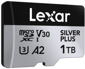  FLASH пам'ять Lexar Professional Silver Plus UHS-I A2 V30 Micro SDXC 1TB (LMSSIPL001T-BNANG)