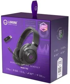 Фото: Гарнітура Lorgar Noah 702 Bluetooth Black (LRG-GHS702) № 10 | KTC