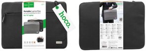 Сумка для ноутбука Hoco GT7 Extraordinary Series Mysterious Black (6942007648417)
