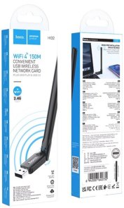 Wi-Fi адаптер Hoco HI32 Black (6942007640732)