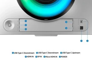 Фото: Монітор Samsung OLED G9 G95SD DQHD (LS49DG952SZXUA) - 49" OLED / 5120x1440 / 240 Гц / AMD FreeSync Premium Pro, Nvidia G-Sync Compatible / HAS № 15 | KTC