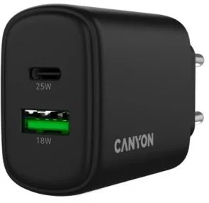 Фото: Зарядний пристрій Canyon OnCharge 250 25W Black (CNE-CHA250-31) № 5 | KTC