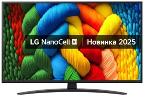Телевізор LED LG 43NANO81A6A (Smart TV, Wi-Fi, 3840x2160)