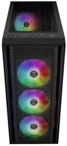 Корпус Gamdias Aura GC2 Elite ARGB Black with window (4711514500615)