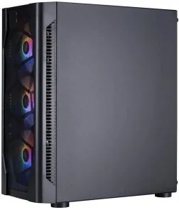 Фото: Корпус 1stPlayer D4-BK-4F1 Black with window № 3 | KTC