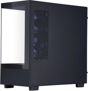 Корпус 1stPlayer Mi5-BK-2FC7R-1FC7 Black with window