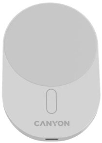 Кріплення для мобільного телефону Canyon OnGrip 105 Qi2 Wireless 15W White (CNS-CCH105W)