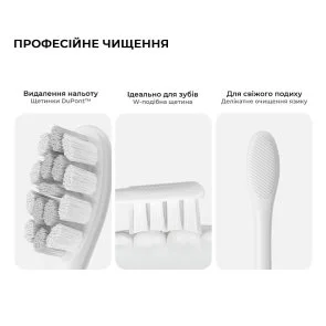 Фото: Електрична зубна щітка Oclean X Lite Grey (6970810555981) № 7 | KTC