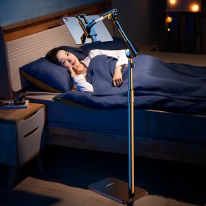 Універсальний тримач RTAKO LD052 1.4M Three-axis Turbine Self-locking Lazy Bracket Black (6930539533615)