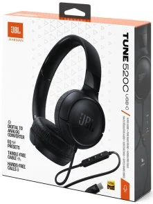 Фото: Навушники JBL Tune 520C USB-C Black (JBLT520CBLK) № 8 | KTC