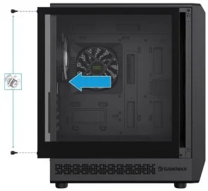 Фото: Корпус Gamemax Forge COC Black with window № 9 | KTC