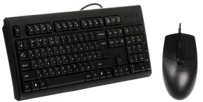 Комплект клавіатура+миша A4tech KR-8372 USB Black (KR-8372 (Black))