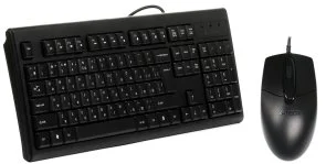 Фото: Комплект клавіатура+миша A4tech KR-8372 USB Black (KR-8372 (Black)) № 2 | KTC