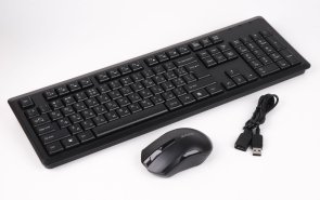  Комплект клавіатура+миша A4tech 4200N V-Track Black (4200N (GR-92+G3-200N))