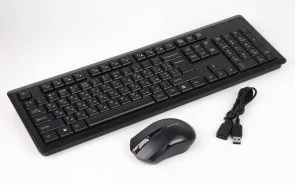 Фото: Комплект клавіатура+миша A4tech 4200N V-Track Black (4200N (GR-92+G3-200N)) № 4 | KTC