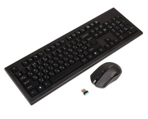 Комплект клавіатура+мишка A4tech 3000N Black