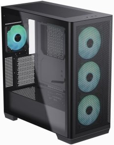 Корпус APNX Creator C1-R Black with window (APCM-CR01243.11)