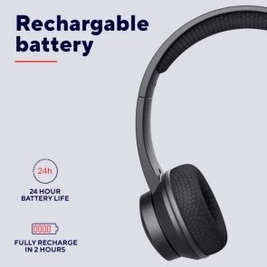 Гарнітура накладна Trust Ayda Wireless ENC, Black