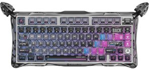 Клавіатура Gravastar Mercury K1 Pro 80key GravaStar x Kailh Speedy Mint Linear Switch WL/BT/USB Cyberpunk (GSK1PRO_CBLK)