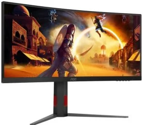 Фото: Монітор AOC CU34G4Z Black - 34" VA / 3440x1440 / 240 Гц / AMD FreeSync Premium, Adaptive Sync / HAS № 2 | KTC
