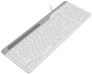 Фото: Клавіатура A4tech Fstyler FK25 White (FK25 (White)) № 3 | KTC