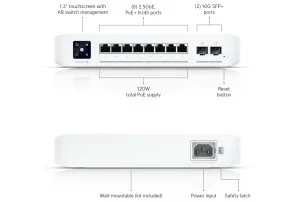Фото: Комутатор Ubiquiti Enterprise 8 PoE (USW-ENTERPRISE-8-POE-EU) № 5 | KTC