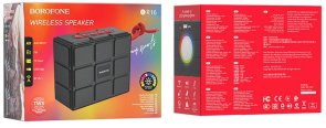 Портативна колонка BOROFONE BR16 Gage sports wireless speaker Black (6931474749925)