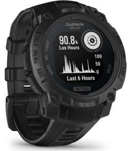 Смарт годинник Garmin Instinct 3 Tactical Solar 45mm Black (010-02934-50)