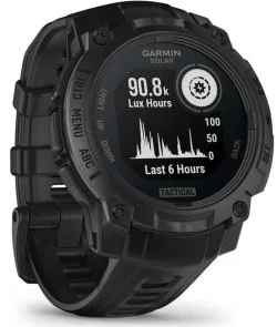 Фото: Смарт годинник Garmin Instinct 3 Tactical Solar 45mm Black (010-02934-50) № 6 | KTC