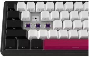 Клавіатура Lorgar KBP70MW Toxic Purple ENG WL/RT/USB Black/Red (LRG-KBP70MW-BK-US)